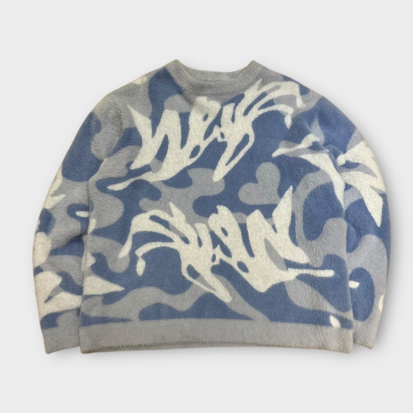 Pull mohair Weyz bleu ciel - L