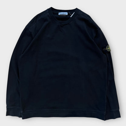 Sweat Stone Island Noir - XL
