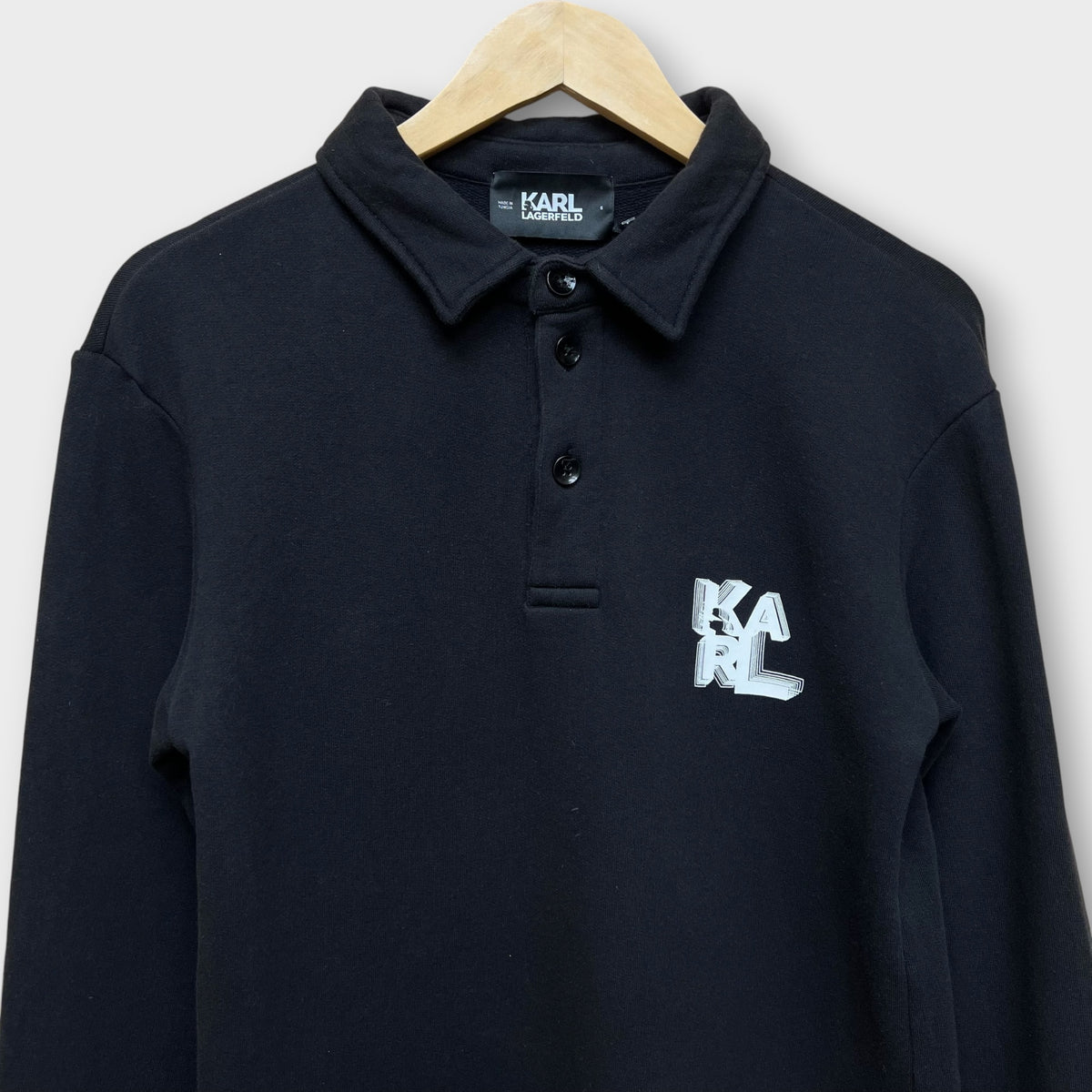 Pull noir Karl Lagerfeld - S