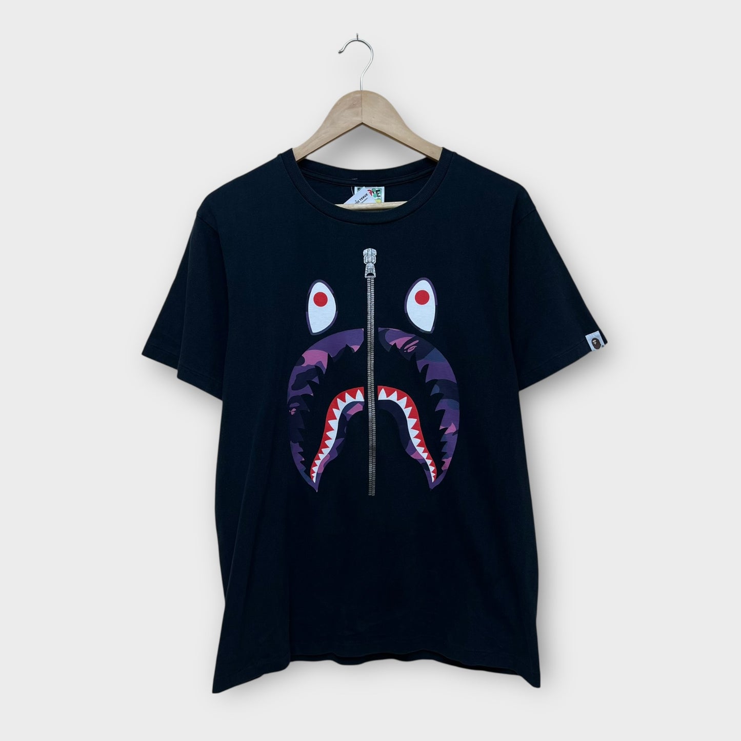T-shirt Noir Bape Shark - M