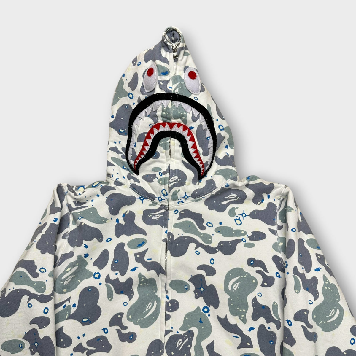 Veste A BATHING APE (BAPE) M blanc / bleu