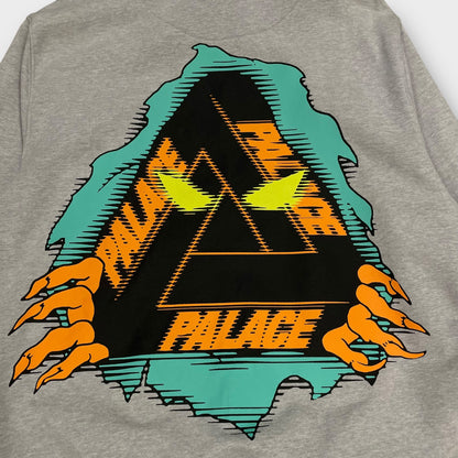 Hoodie Palace Tri-Ripper gris - M