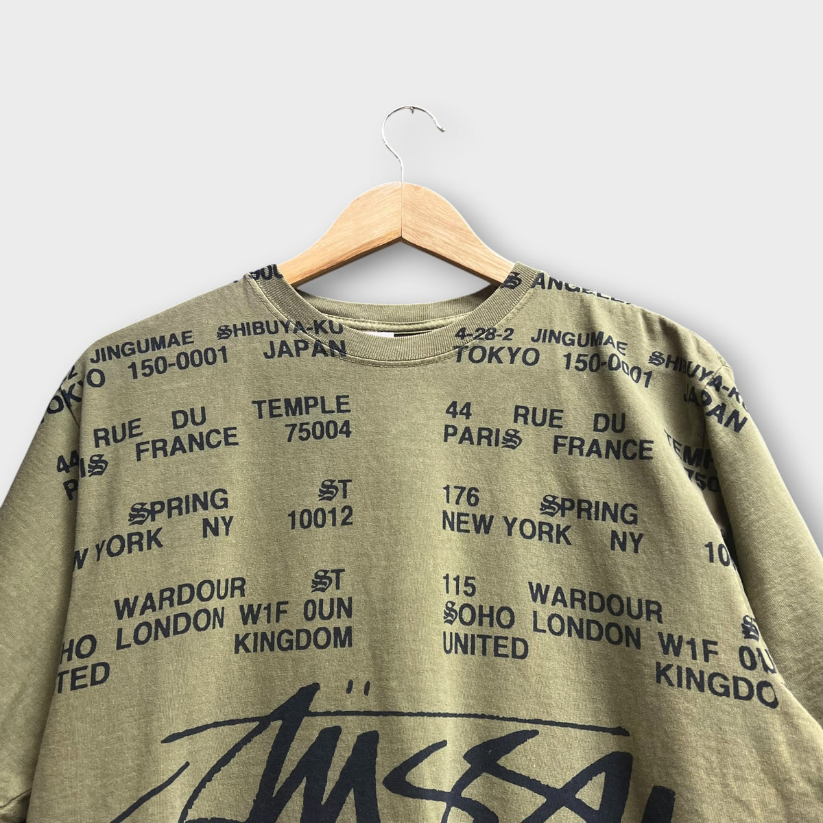 T-Shirt Stussy Vert - M