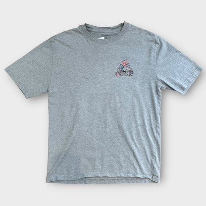 Tri Sticker T-shirt Palace Gris - M