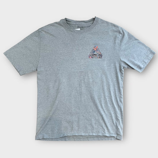 Tri Sticker T-shirt Palace Gris - M