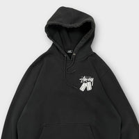Hoodie Stussy noir Domino - L