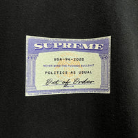 T-shirt Supreme Noir - L