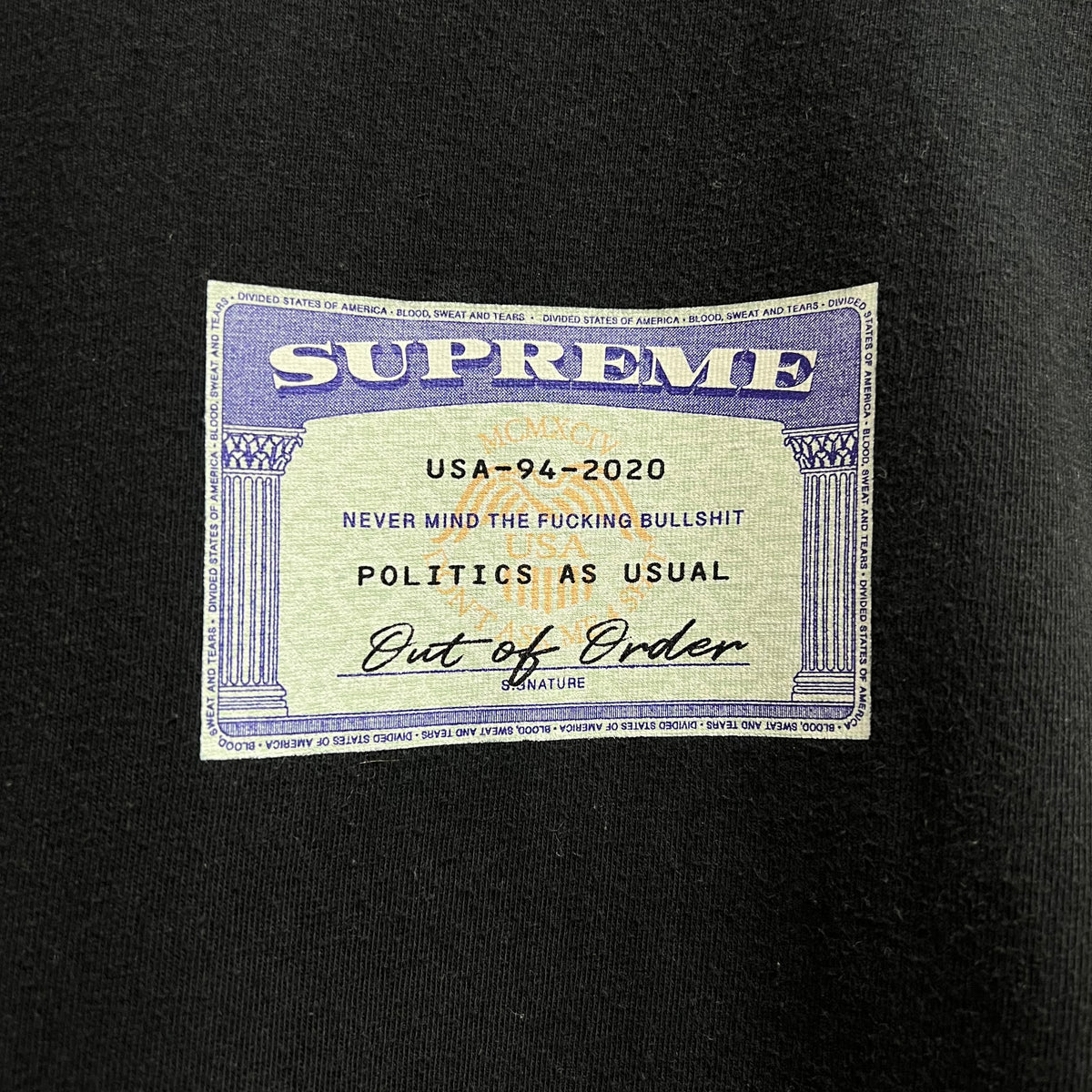 T-shirt Supreme Noir - L