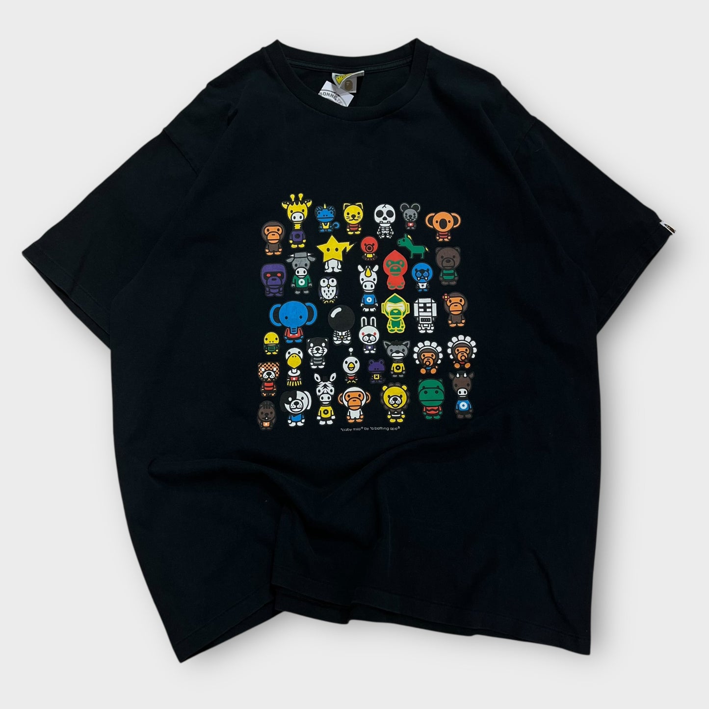 T-shirt Bape "Baby Milo And Friends" Noir - XXL