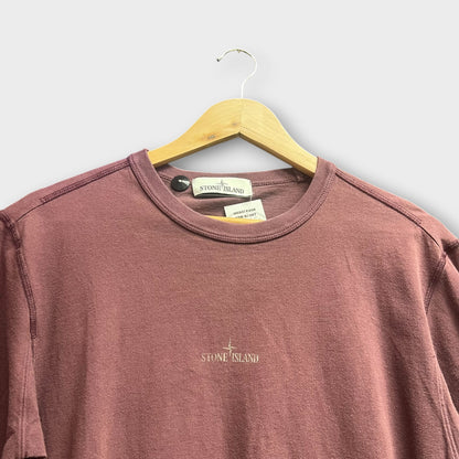 T-shirt Stone Island bordeaux - S