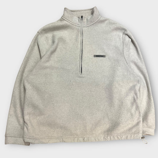 Pull Polaire Essentials Beige Crème - L