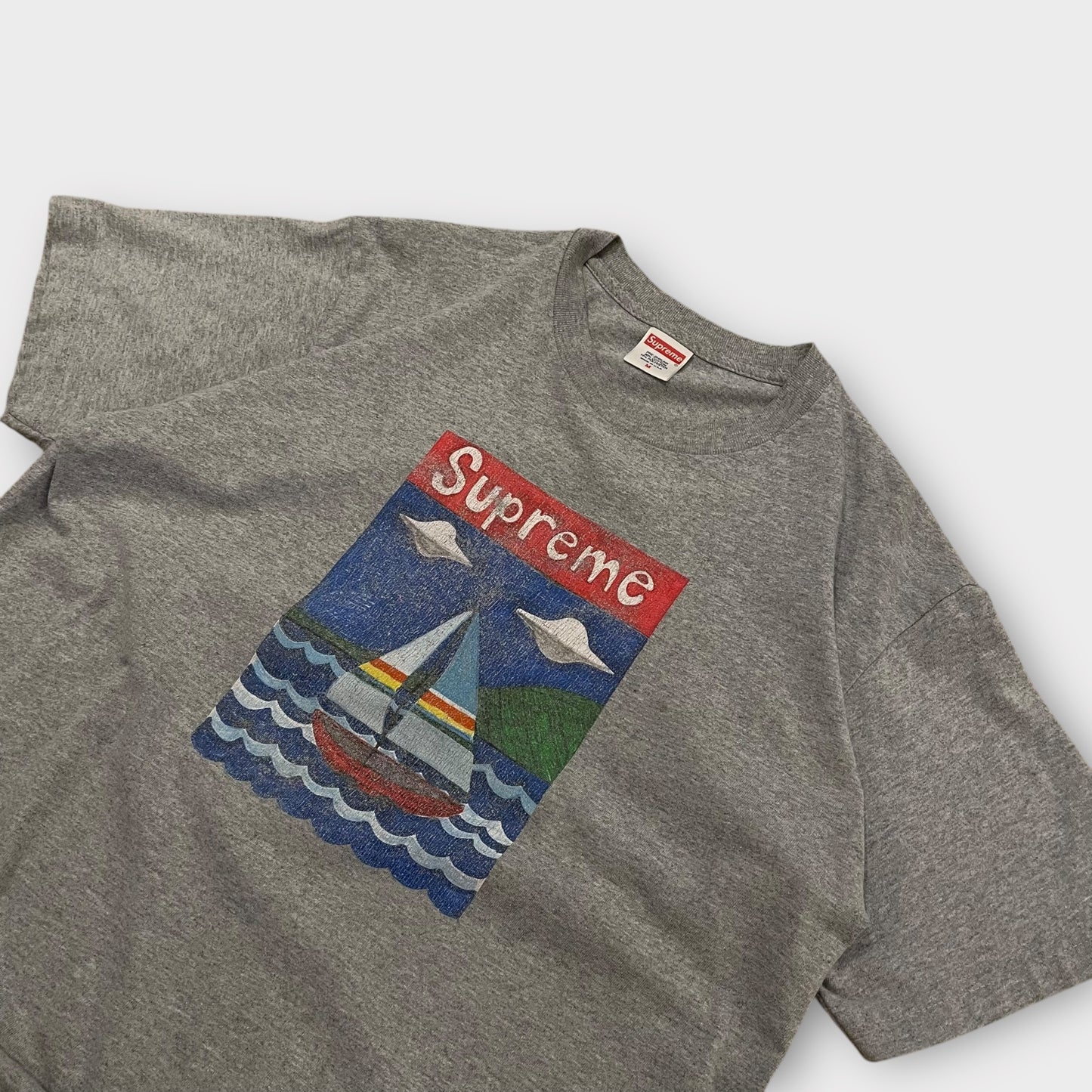 Supreme Voilier tee gris - M