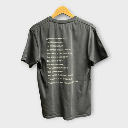 T-Shirt The Kooples "What Is ?" Gris - M