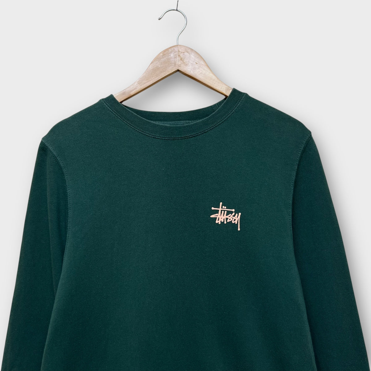 Basic Sweat Stussy vert - S