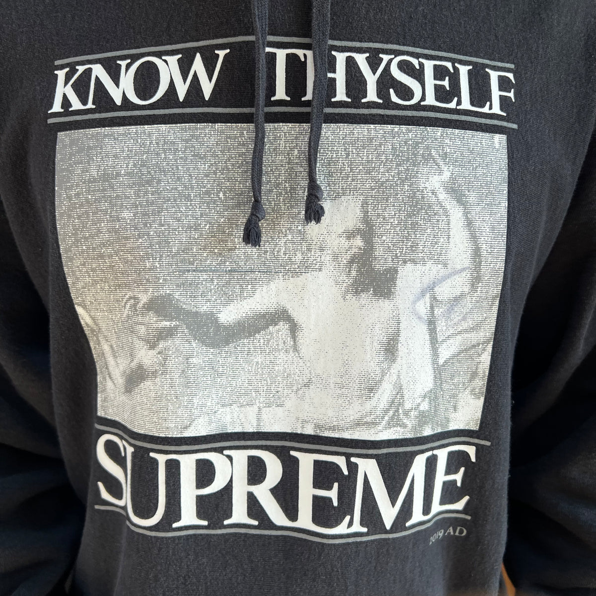Supreme Hoodie Know Thyself noir - L (valeur 300€)