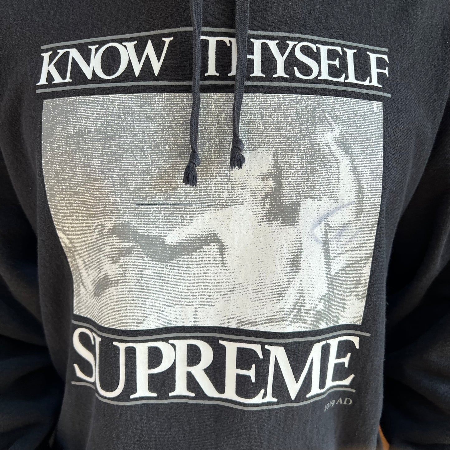 Supreme Hoodie Know Thyself noir - L (valeur 300€)