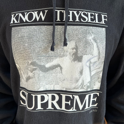 Supreme Hoodie Know Thyself noir - L (valeur 300€)