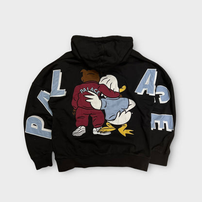 Hoodie Palace "Dog & Duck  Drop Shoulder hood" Noir - L