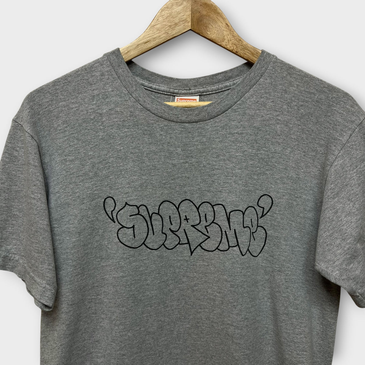 T-shirt vintage  Supreme Ja Graffiti de 2008 gris - M