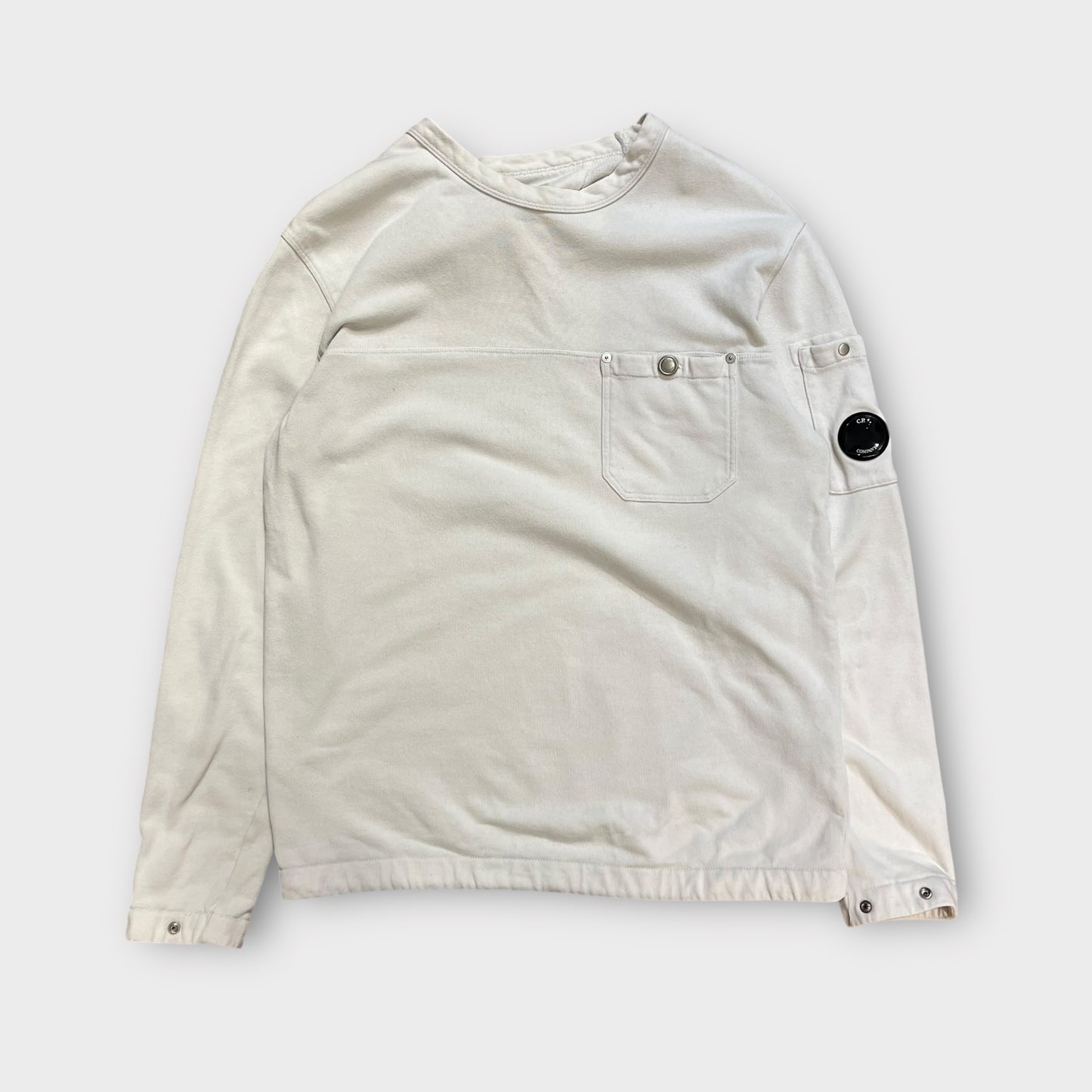 Sweat CP Company Blanc - L