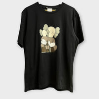 UNIQLO Tee Black Kaws Graphic Two Guys Front motifs - XL