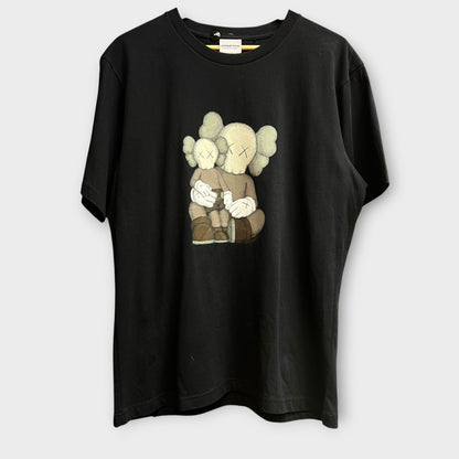 UNIQLO Tee Black Kaws Graphic Two Guys Front motifs - XL