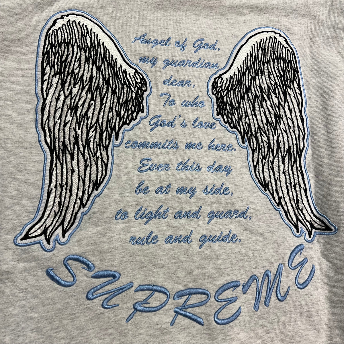 Hoodie Supreme Gris - M