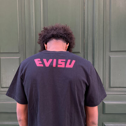 Evisu Black T-shirt - XL