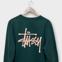 Basic Sweat Stussy vert - S
