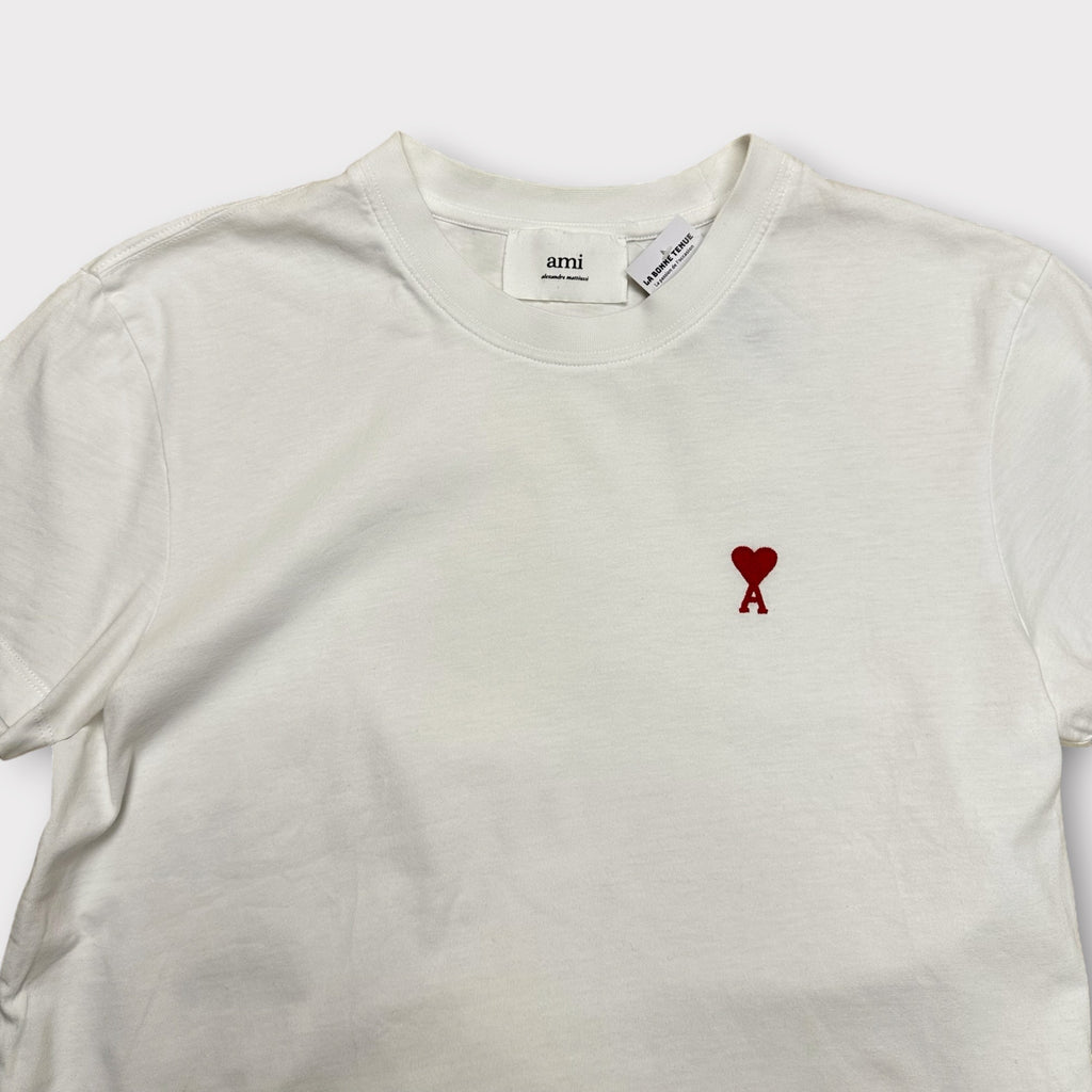 T-shirt AMI Paris Blanc Femme - S