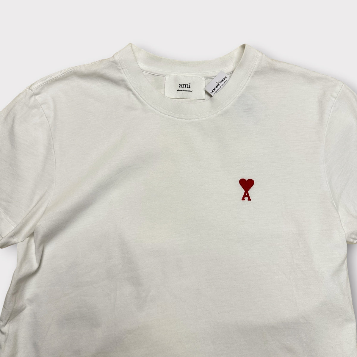 T-shirt AMI Paris Blanc Femme - S