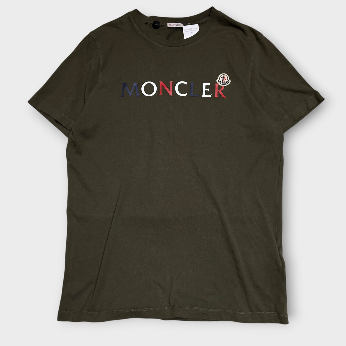 T-shirt Moncler Kaki - L
