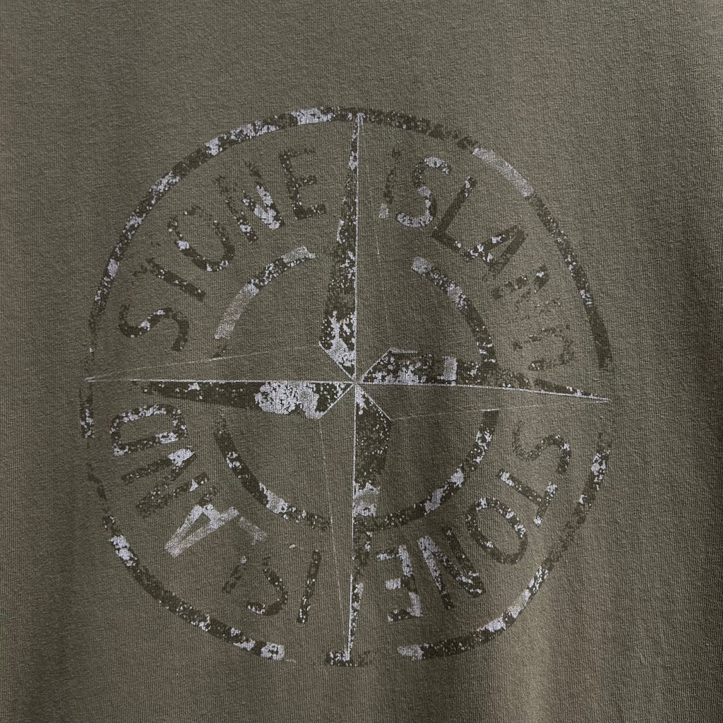 T-shirt Stone Island kaki - S