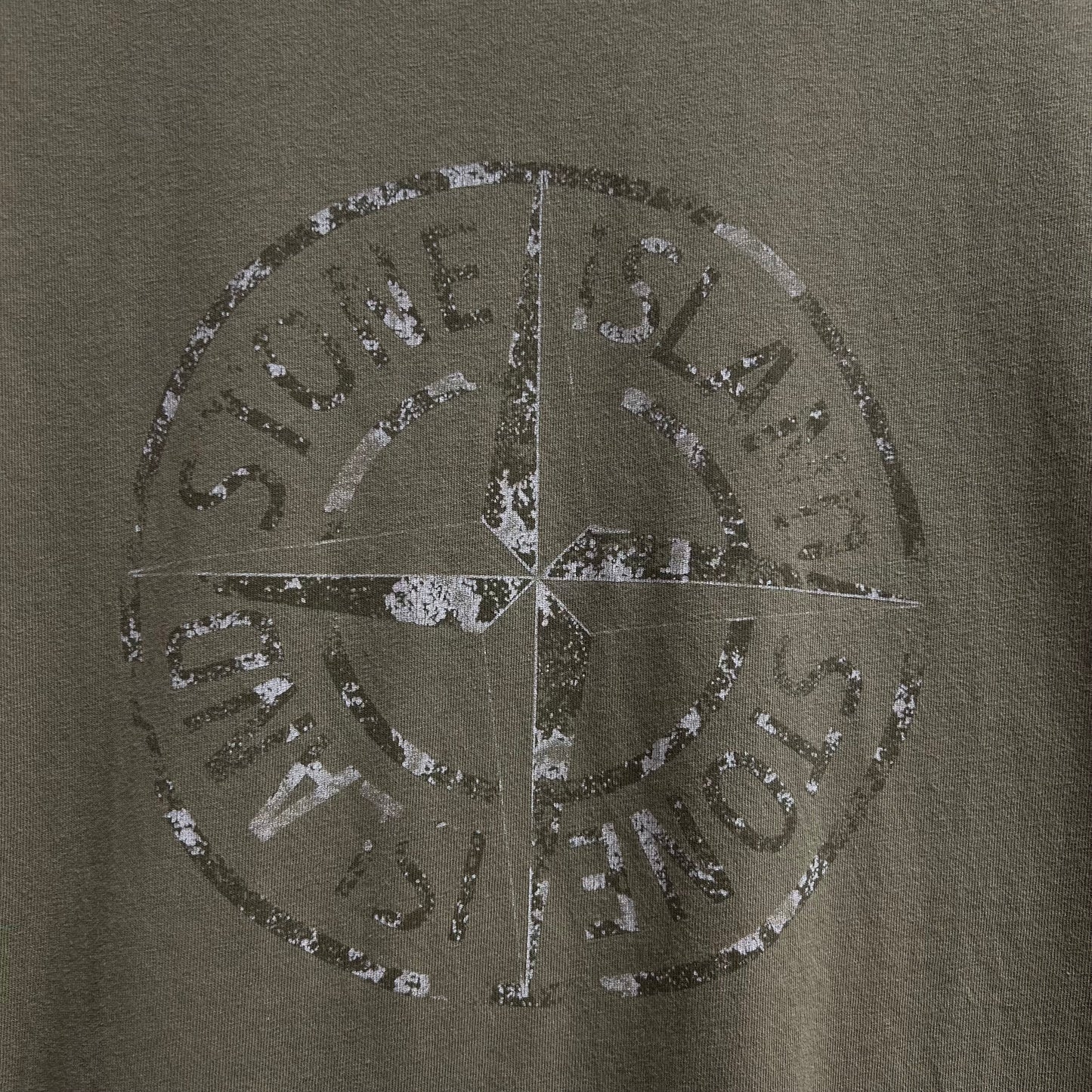 T-shirt Stone Island kaki - S