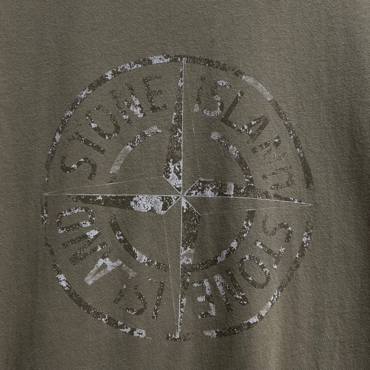 T-shirt Stone Island kaki - S