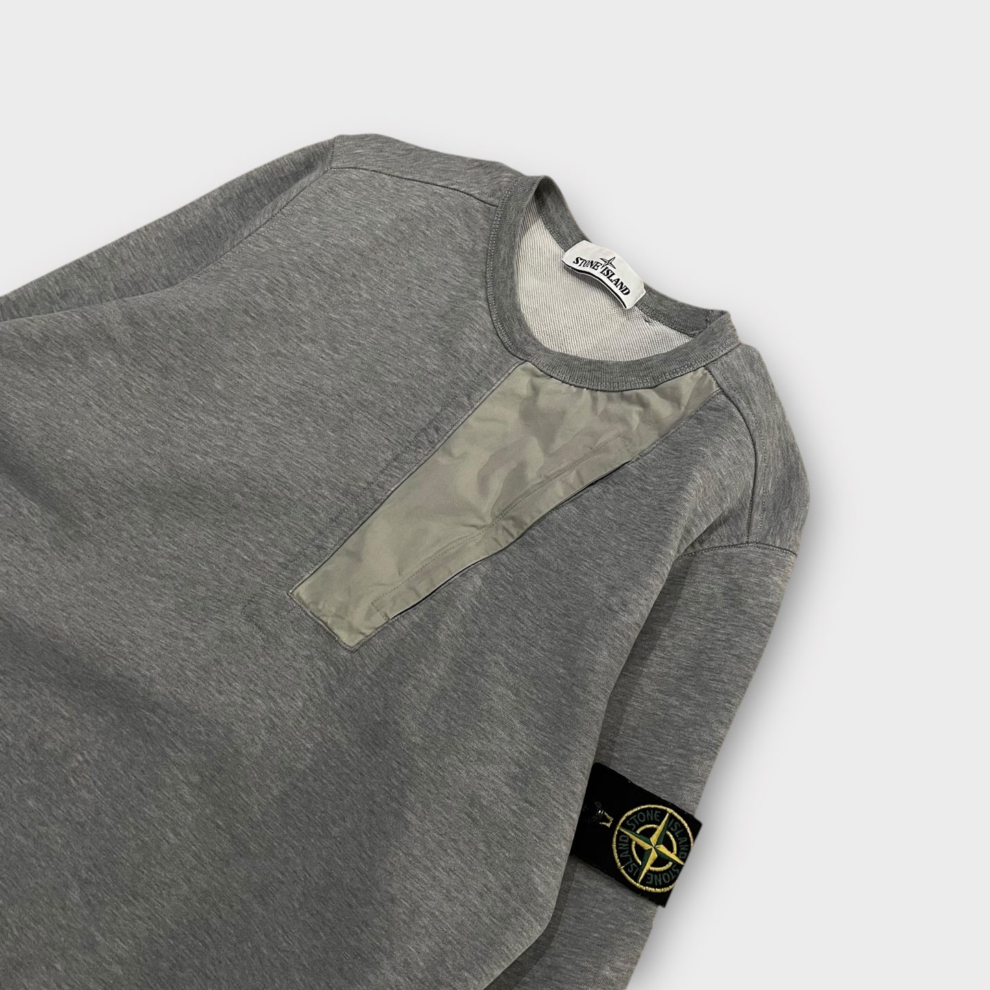 Sweat Stone Island gris - S/M