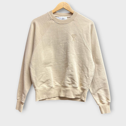 Sweat Ami Paris beige - S