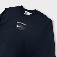 Sweat SUPREME X NIKE M noir