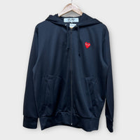 Pull zip Comme des Garcons noir - L