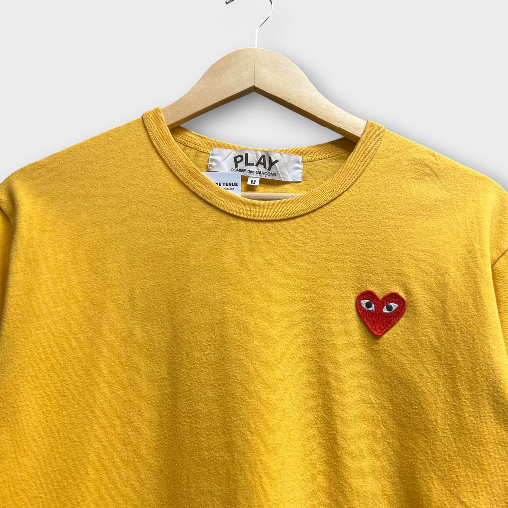 T-shirt Comme des Garçons jaune - M