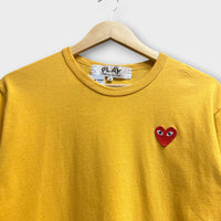 T-shirt Comme des Garçons jaune - M