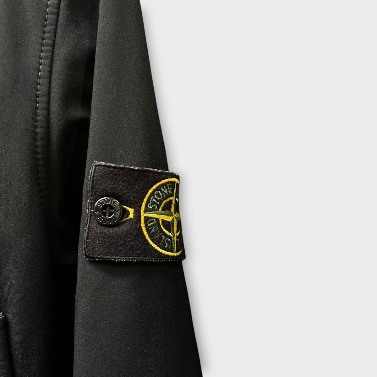 Veste Stone Island Noir Soft Shell - R - S