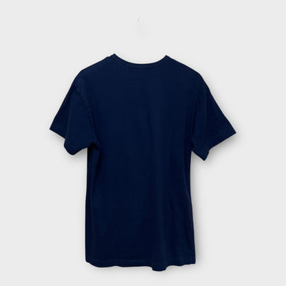 T-shirt  Comme Des Garcons navy double coeur - XL
