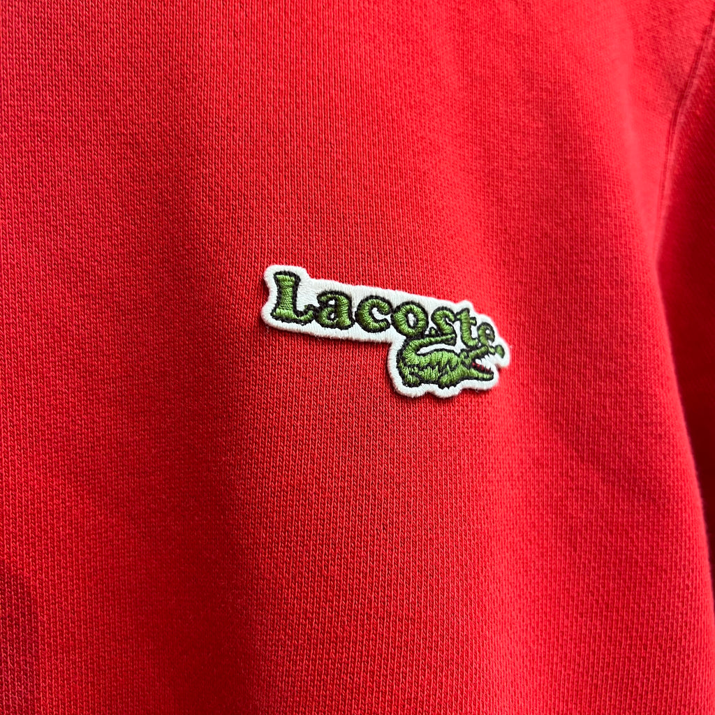 Sweat Lacoste Rouge - S