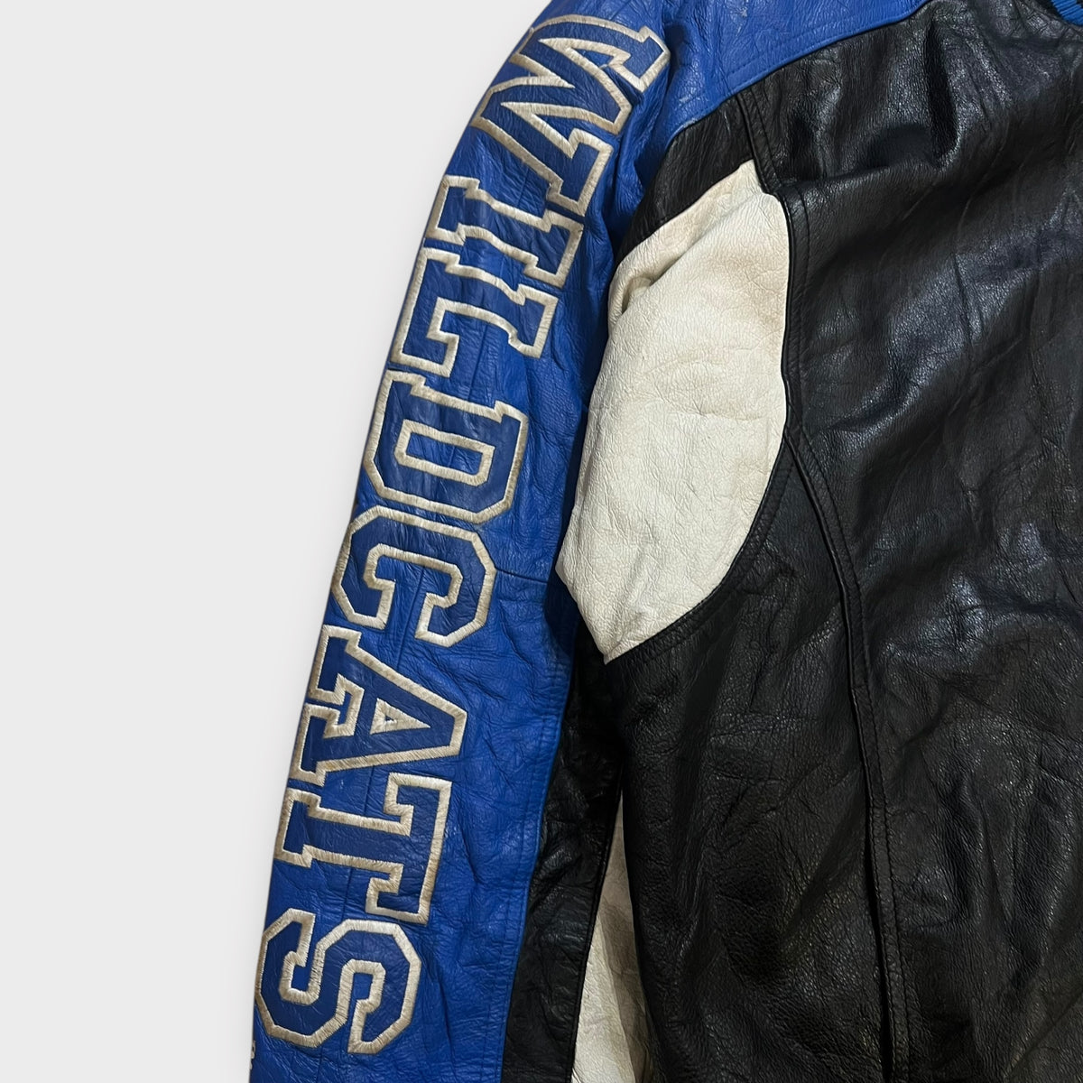 Veste Vintage Des Kentucky Wildcats En Cuir - XL