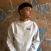 Basic sweat stussy blanc - M