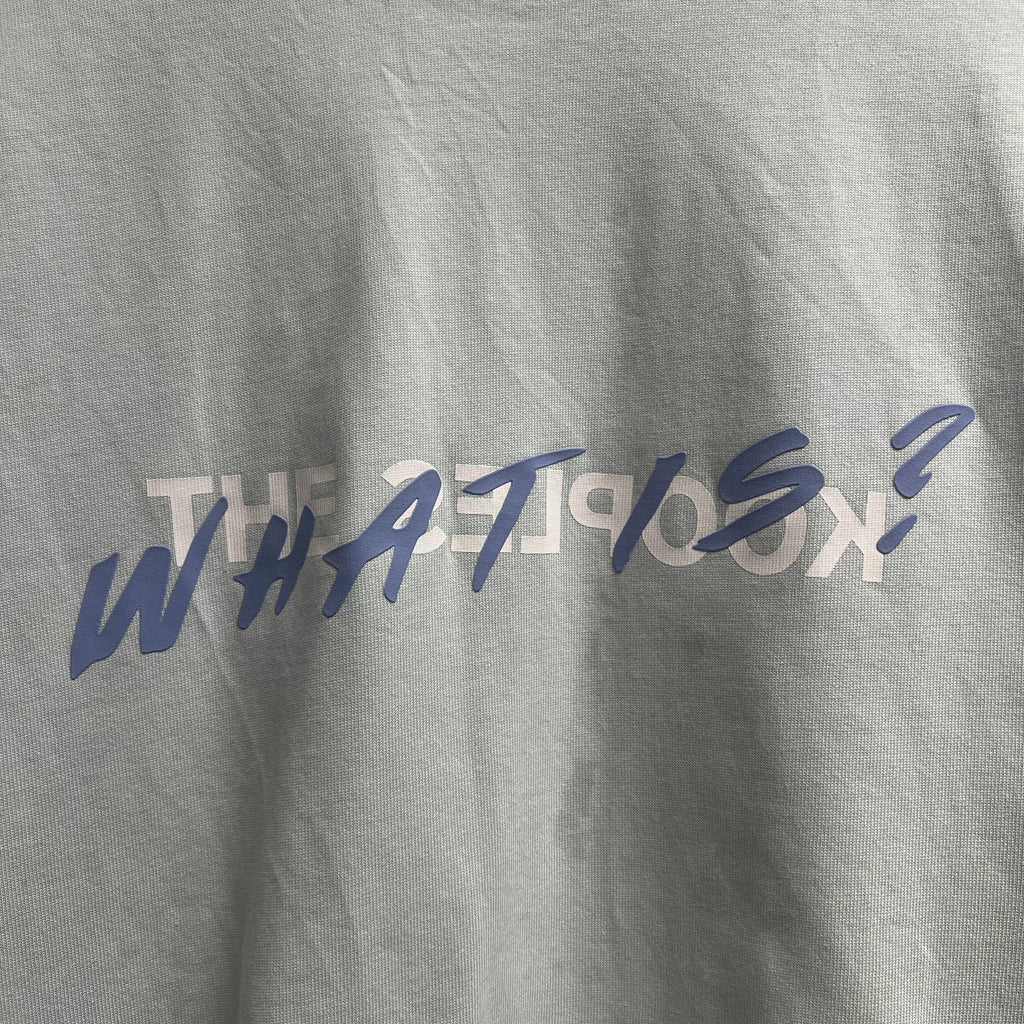 T-Shirt The Kooples "What Is ?" Bleu - M
