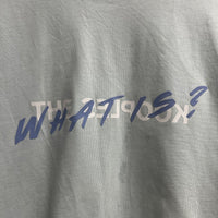 T-Shirt The Kooples "What Is ?" Bleu - M