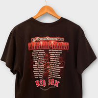 Graphic tee vintage Majestic Red Sox de 2013