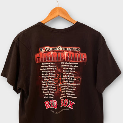 Graphic tee vintage Majestic Red Sox de 2013